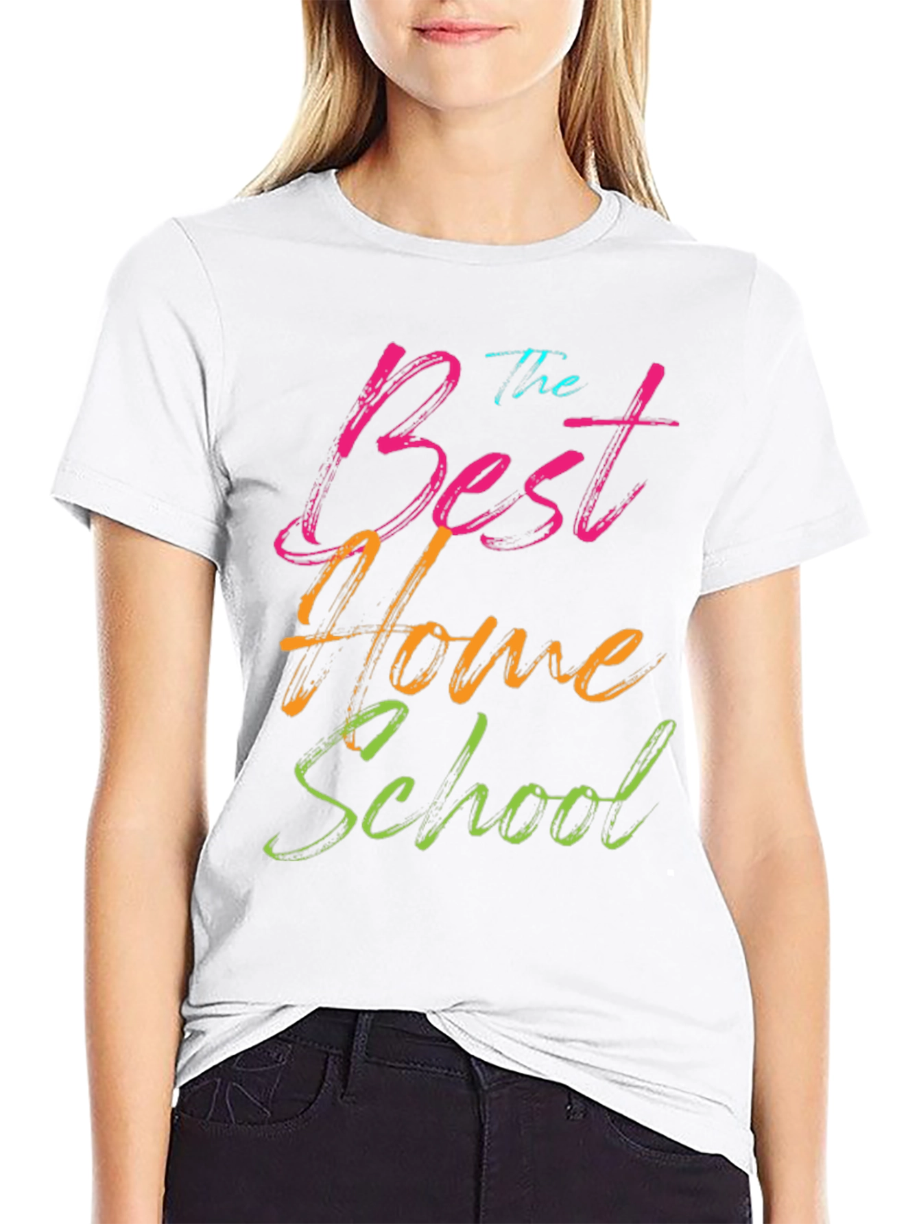 Best Homeschool Graphic Tee - Black
