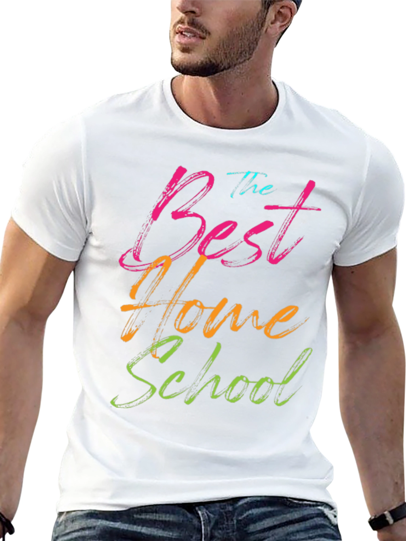 Best Homeschool Graphic Tee - Black