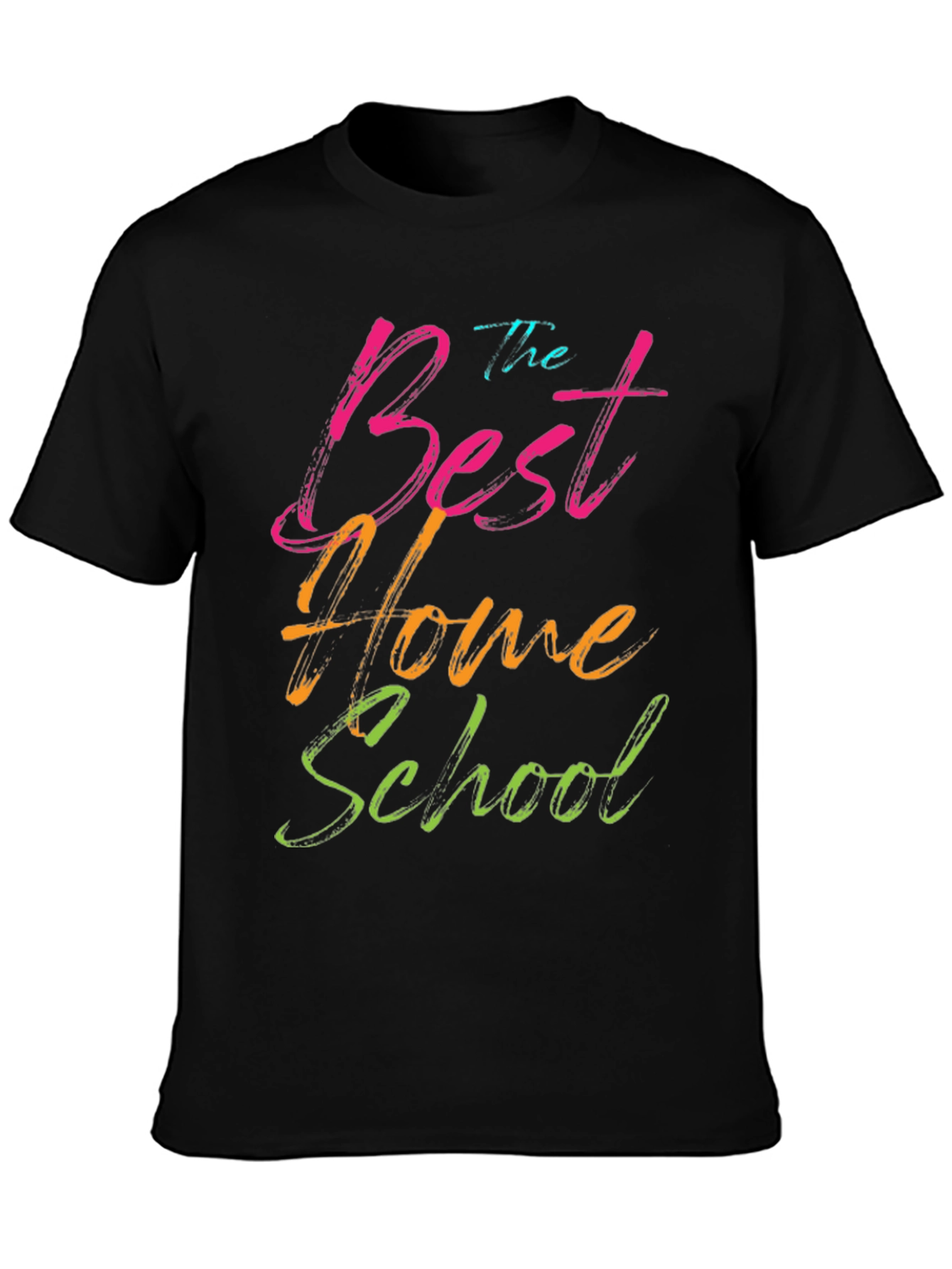 Best Homeschool Graphic Tee - Black