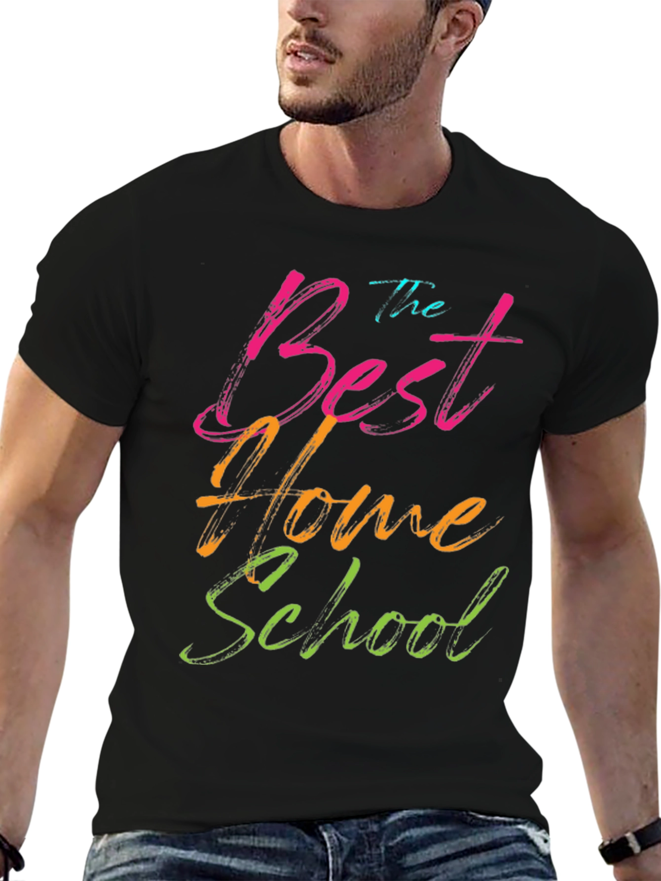 Best Homeschool Graphic Tee - Black