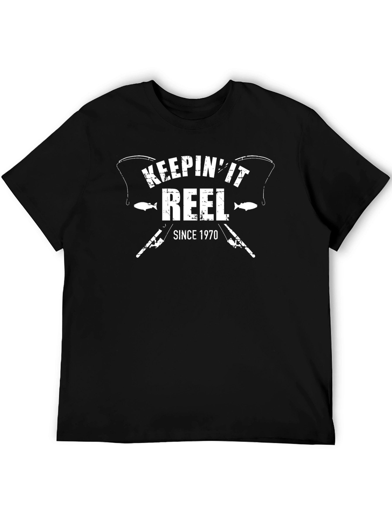 Keepin It Reel Since 1970 Fishing T-Shirt
