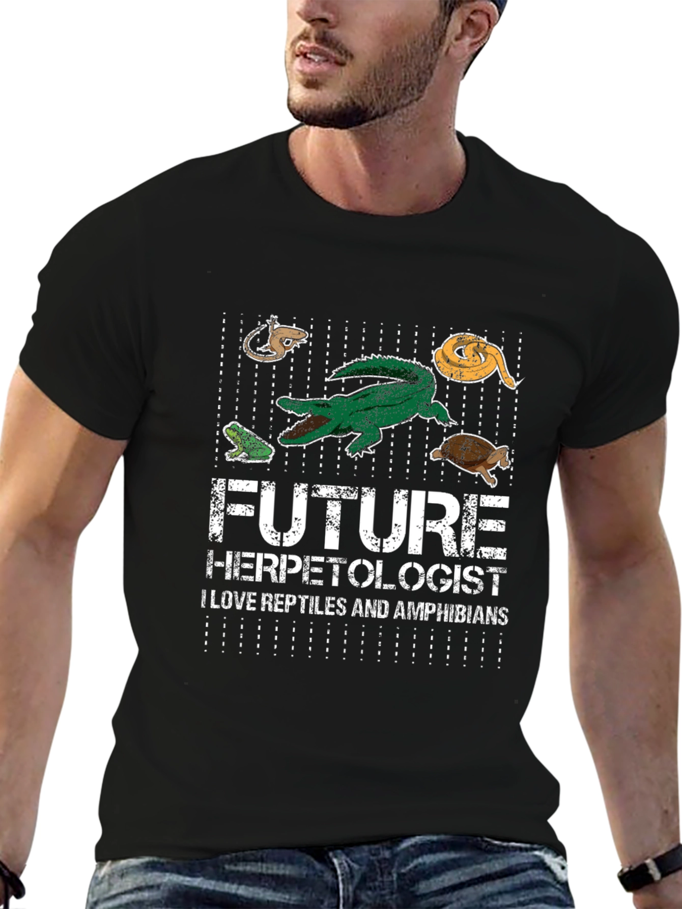 Future Herpetologist Reptile & Amphibian Lover T-Shirt