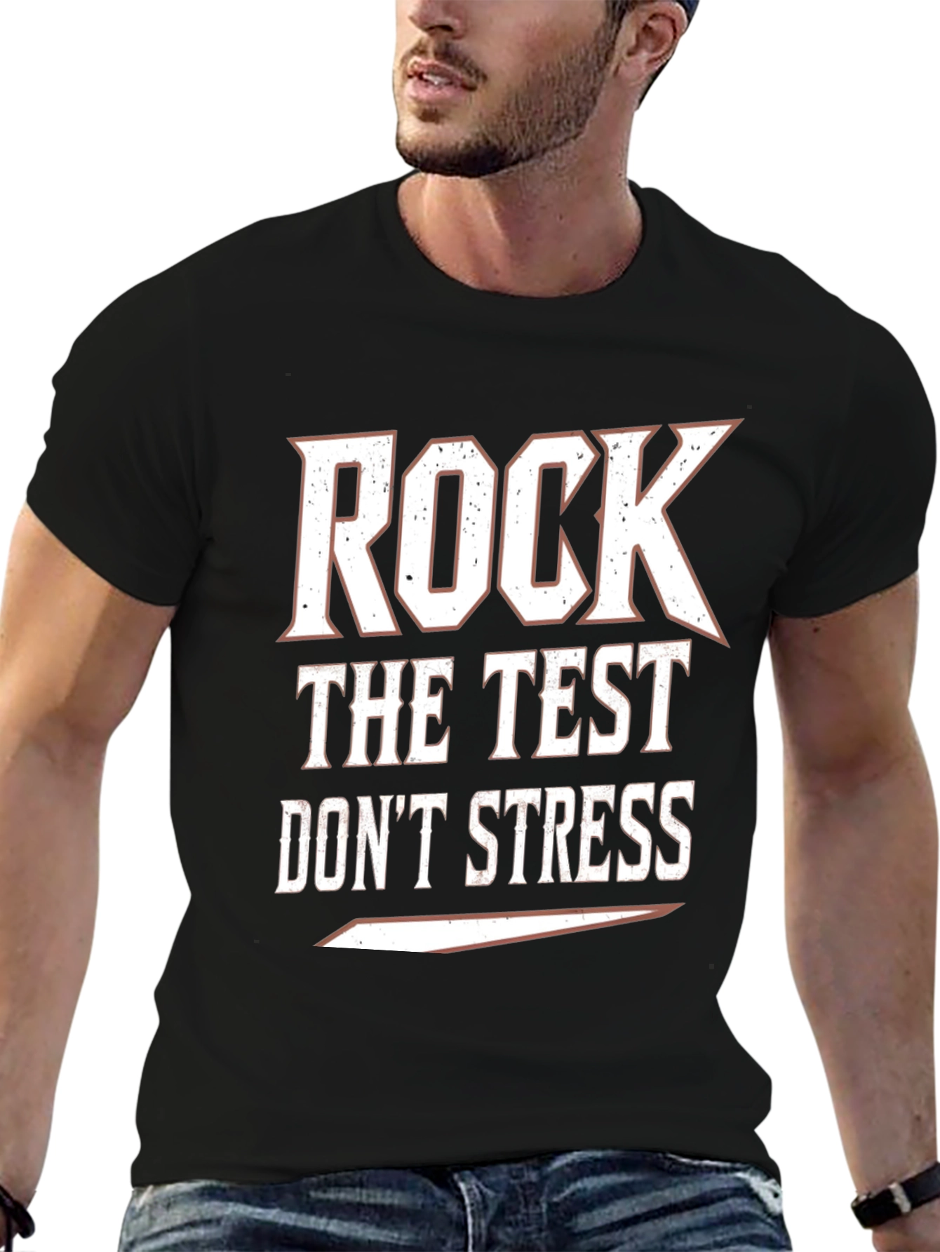 Rock The Test Dont Stress T-Shirt