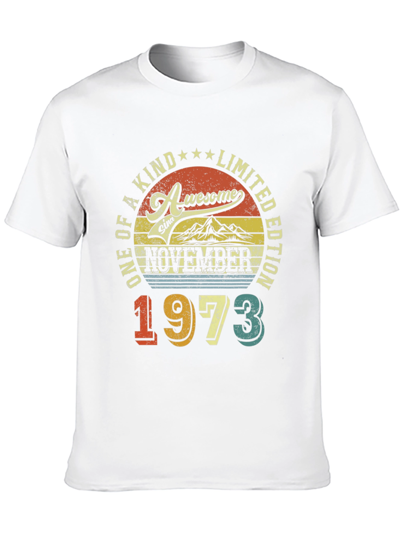 Awesome November 1973 Limited Edition Graphic Tee