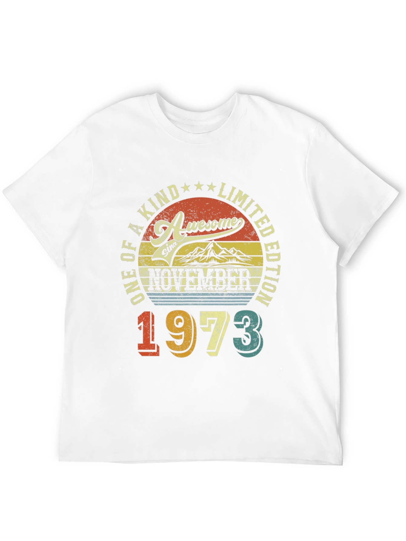 Awesome November 1973 Limited Edition Graphic Tee