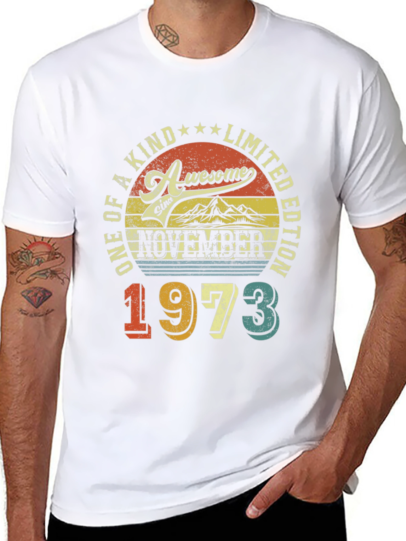 Awesome November 1973 Limited Edition Graphic Tee