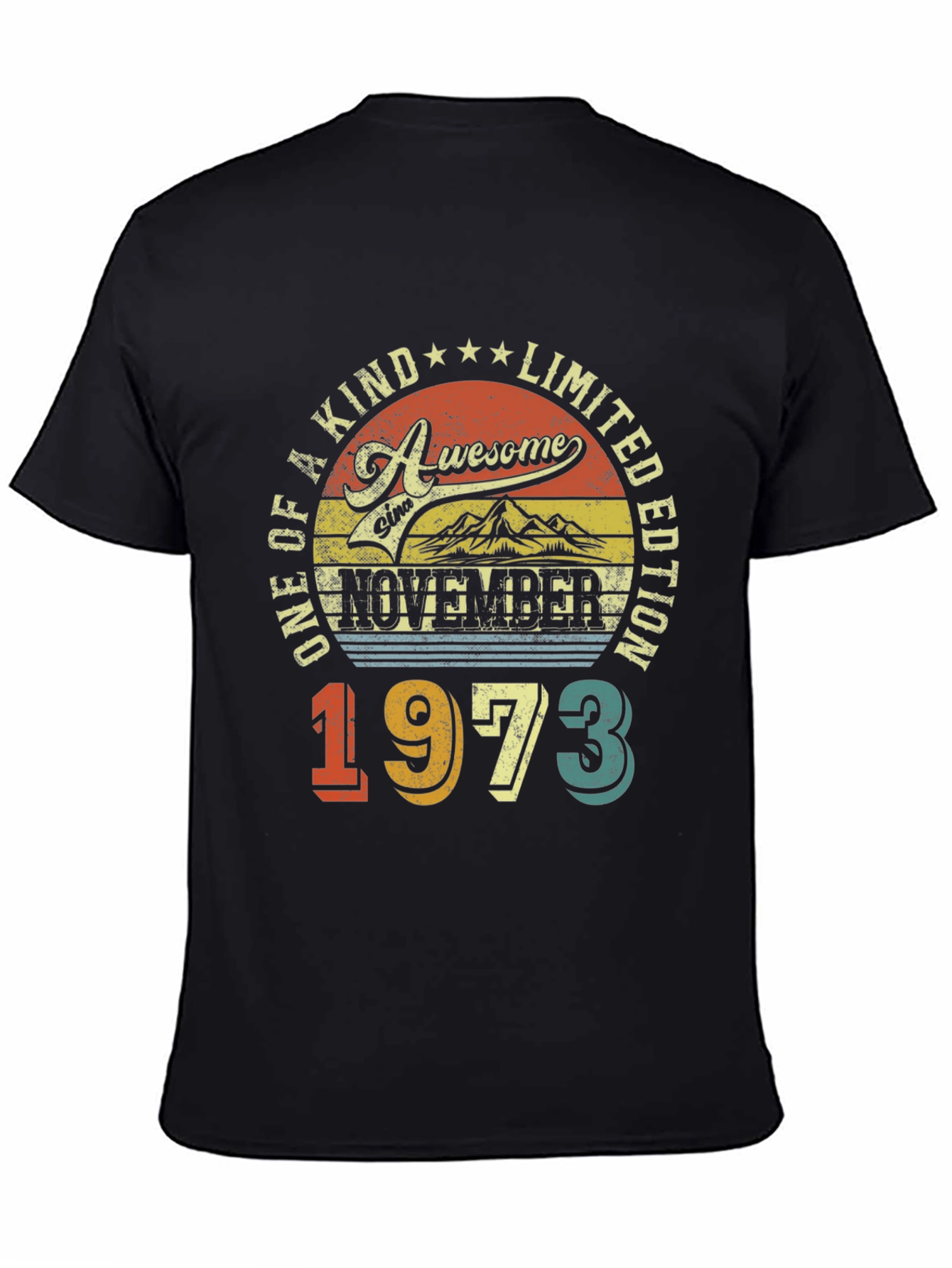 Awesome November 1973 Limited Edition Graphic Tee