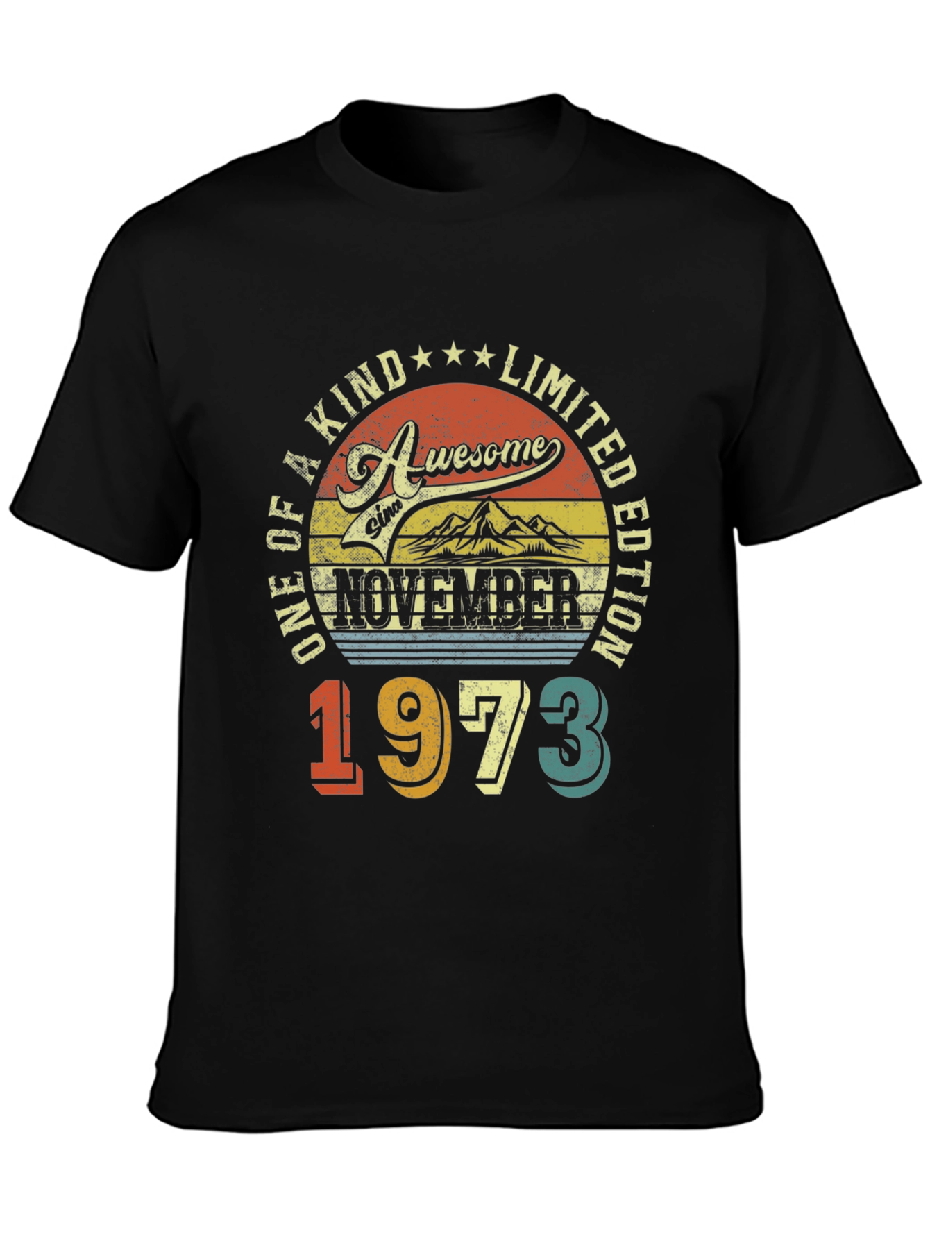 Awesome November 1973 Limited Edition Graphic Tee