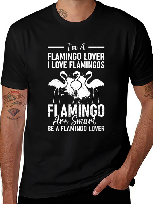 Flamingo Lover T-Shirt - Smart & Fun Design