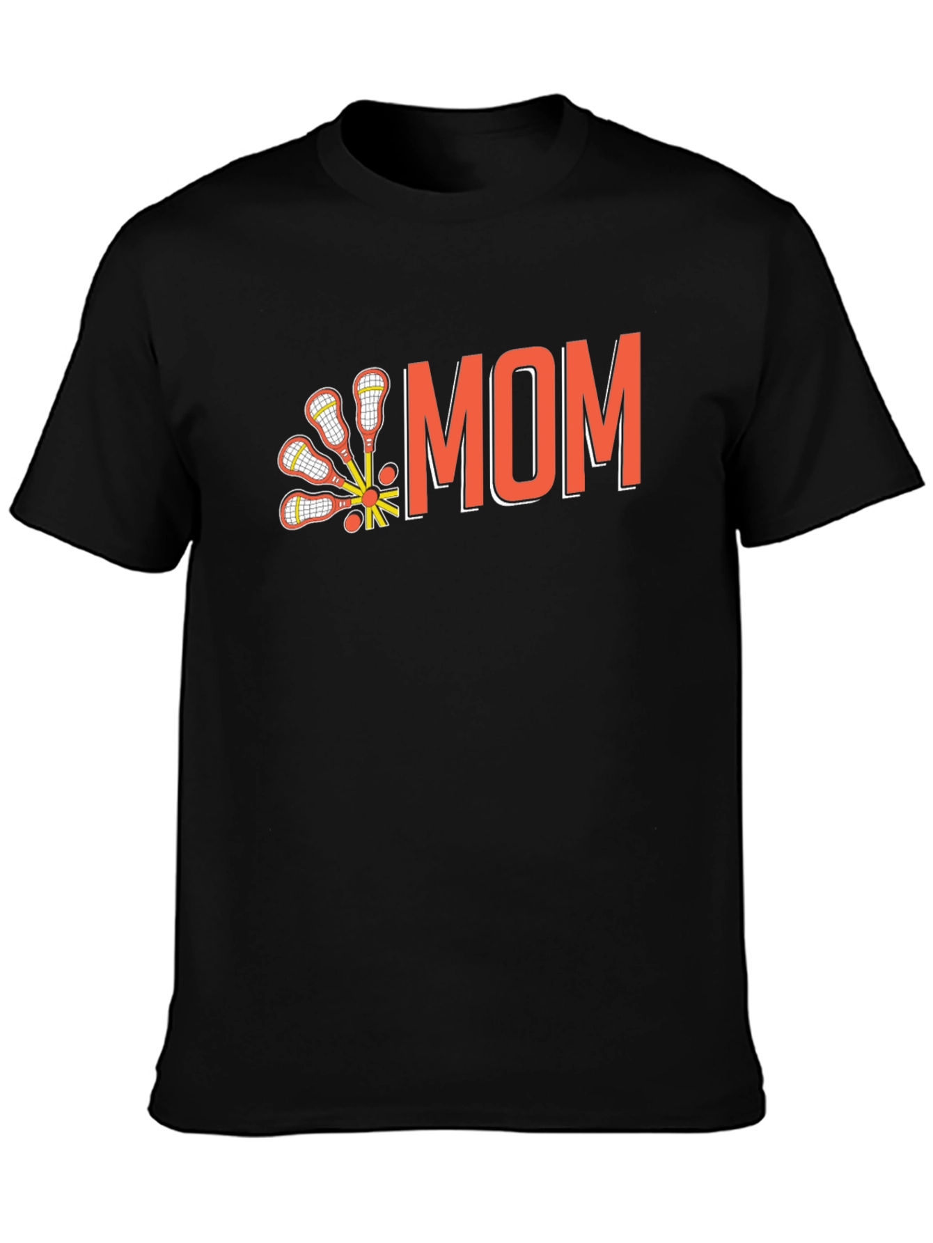 Lacrosse Mom Graphic Tee - Sports Family Pride