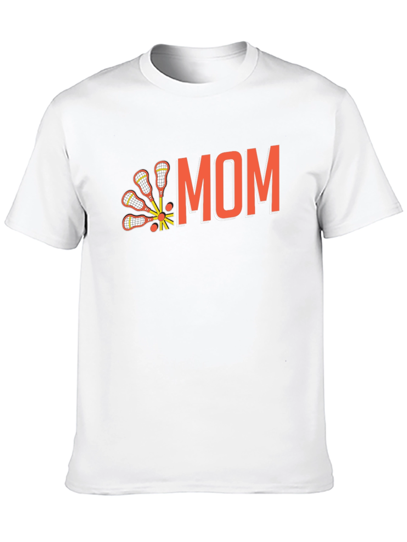 Lacrosse Mom Graphic Tee - Sports Family Pride