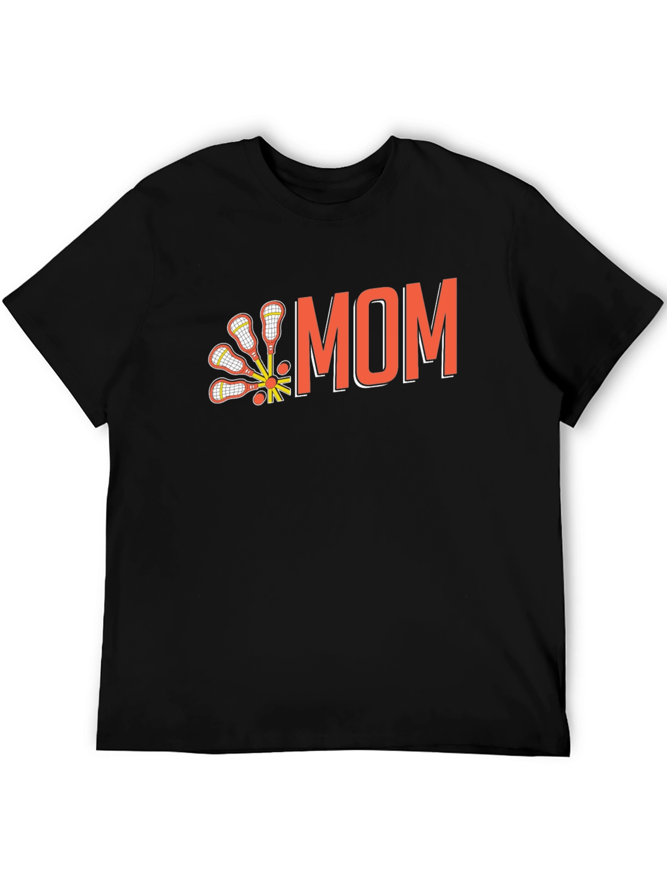 Lacrosse Mom Graphic Tee - Sports Family Pride