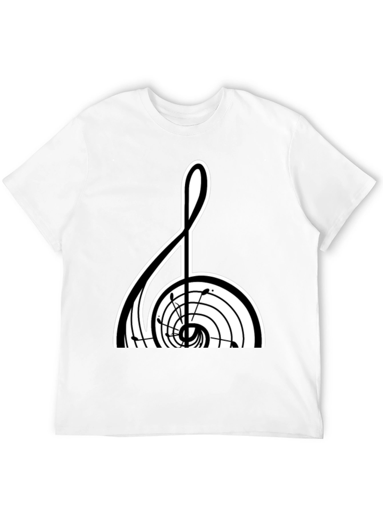 Music Treble Clef Graphic Tee