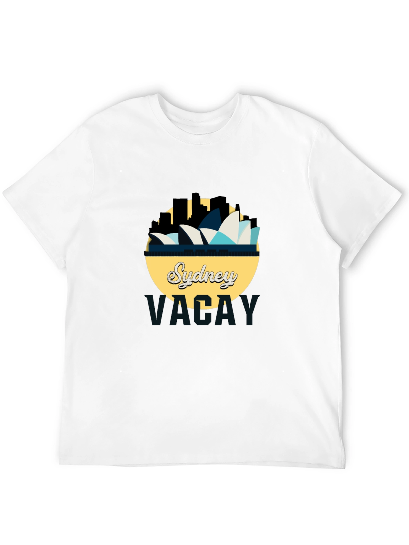 Sydney Vacation T-Shirt - City Skyline Souvenir Tee
