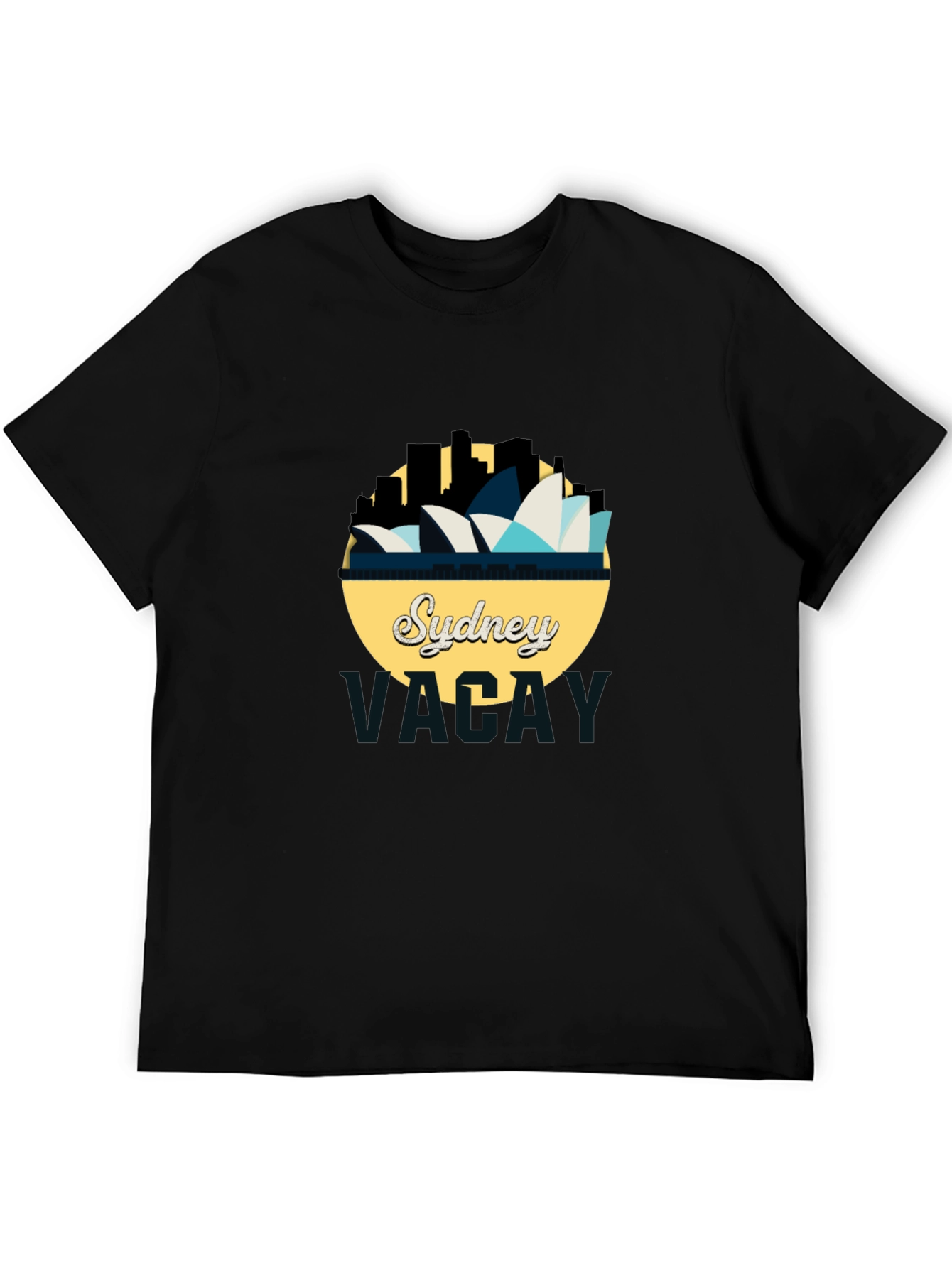 Sydney Vacation T-Shirt - City Skyline Souvenir Tee