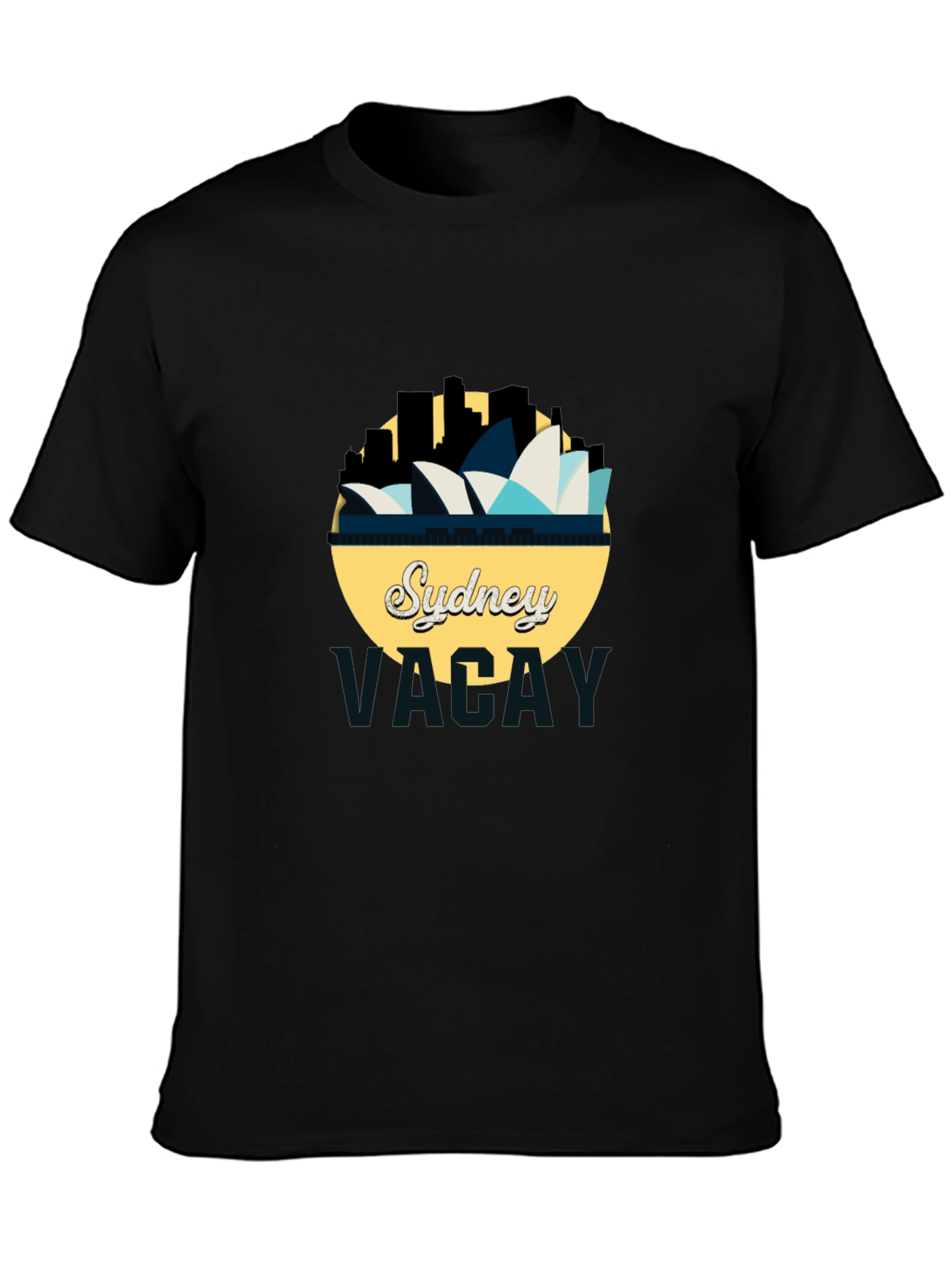 Sydney Vacation T-Shirt - City Skyline Souvenir Tee