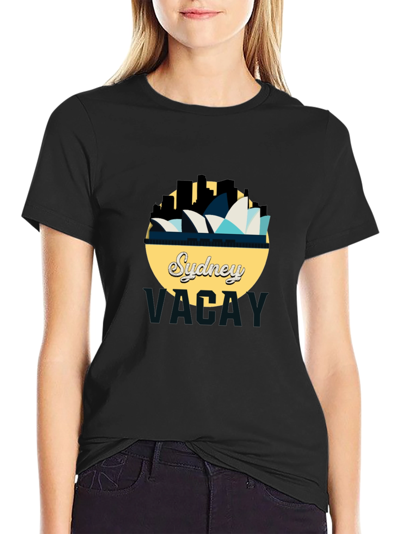 Sydney Vacation T-Shirt - City Skyline Souvenir Tee