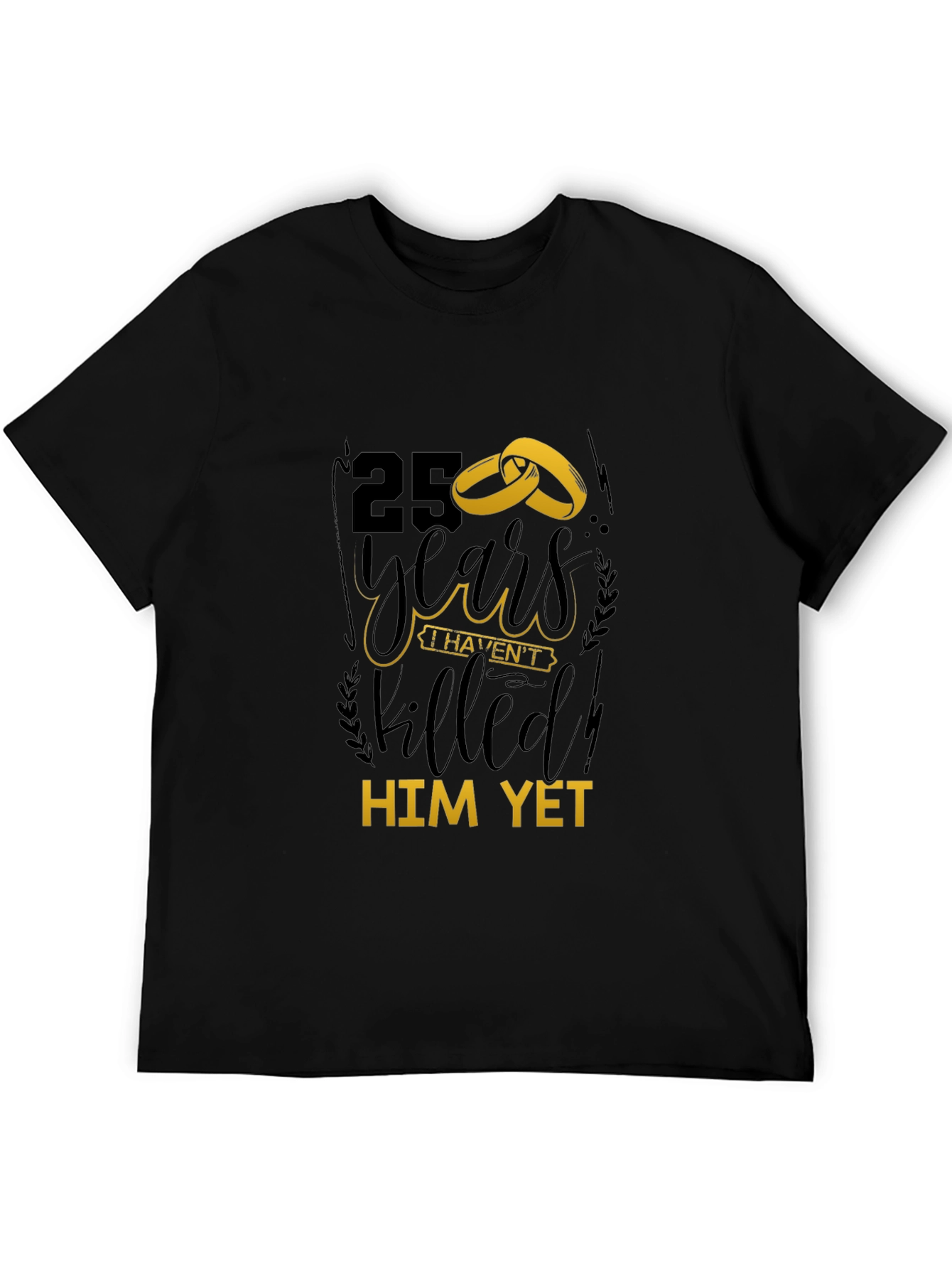 25 Years Anniversary T-Shirt Funny Couple Gift
