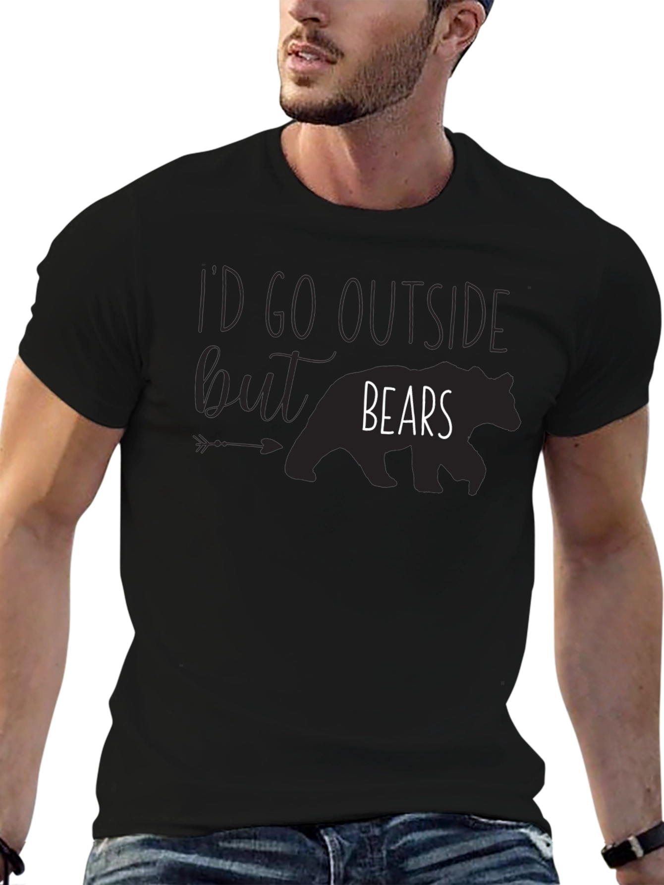 Id Go Outside But Bears T-Shirt