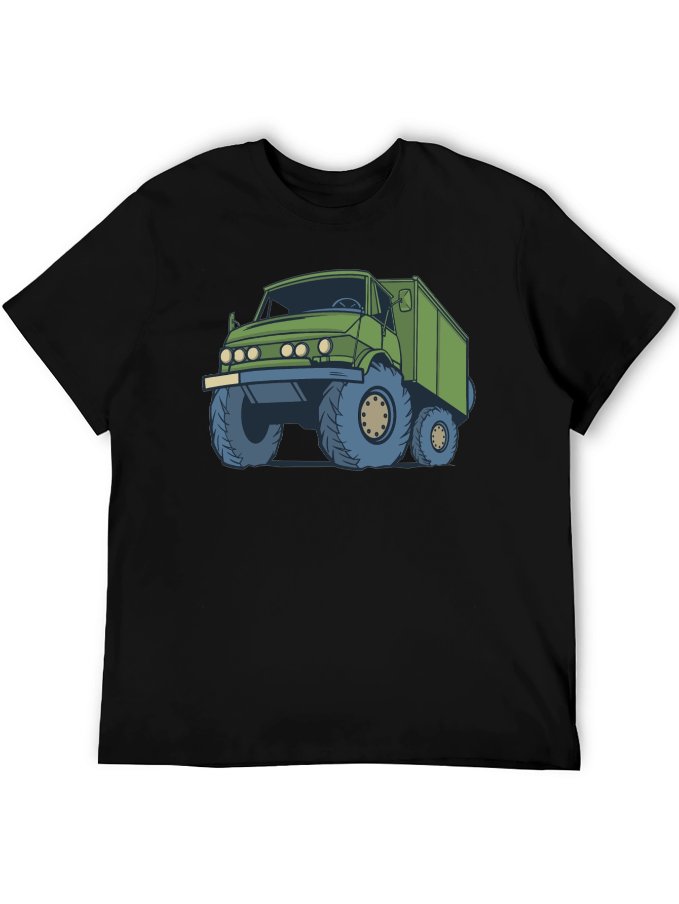 Green Truck Graphic T-Shirt