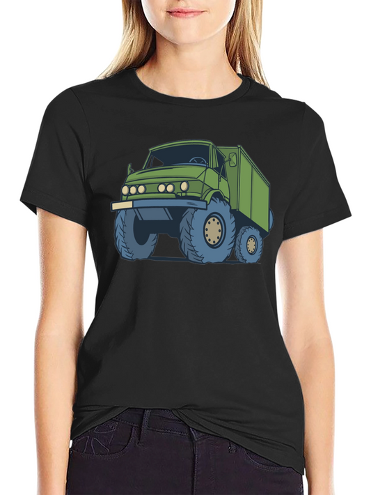 Green Truck Graphic T-Shirt