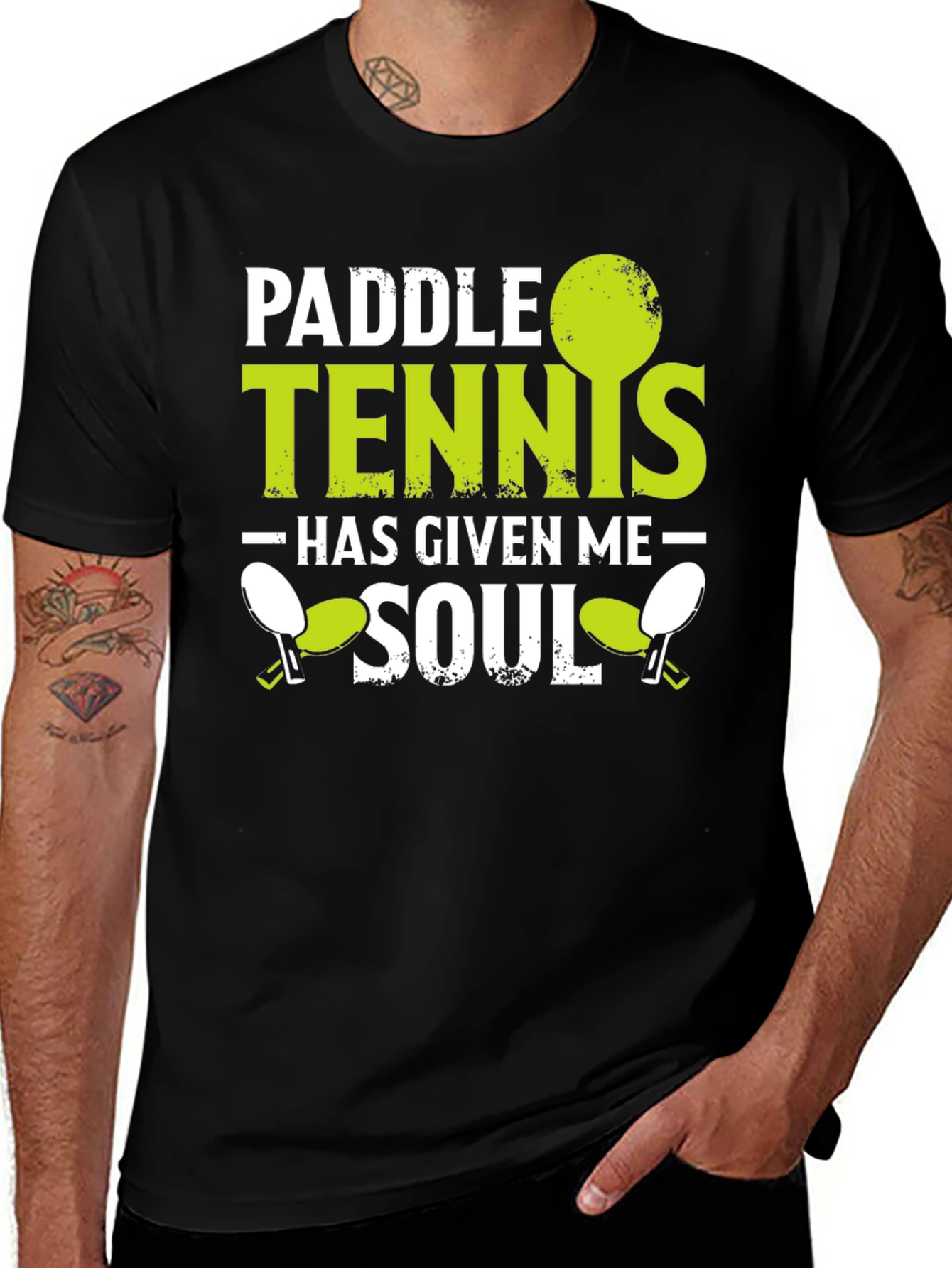 Paddle Tennis Soul Graphic T-Shirt