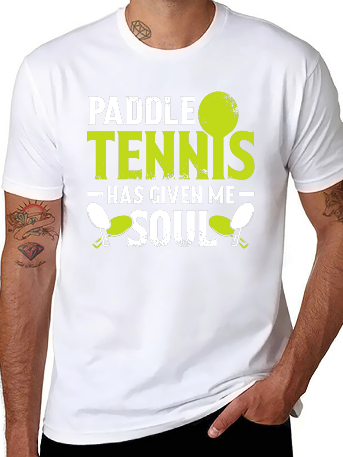 Paddle Tennis Soul Graphic T-Shirt