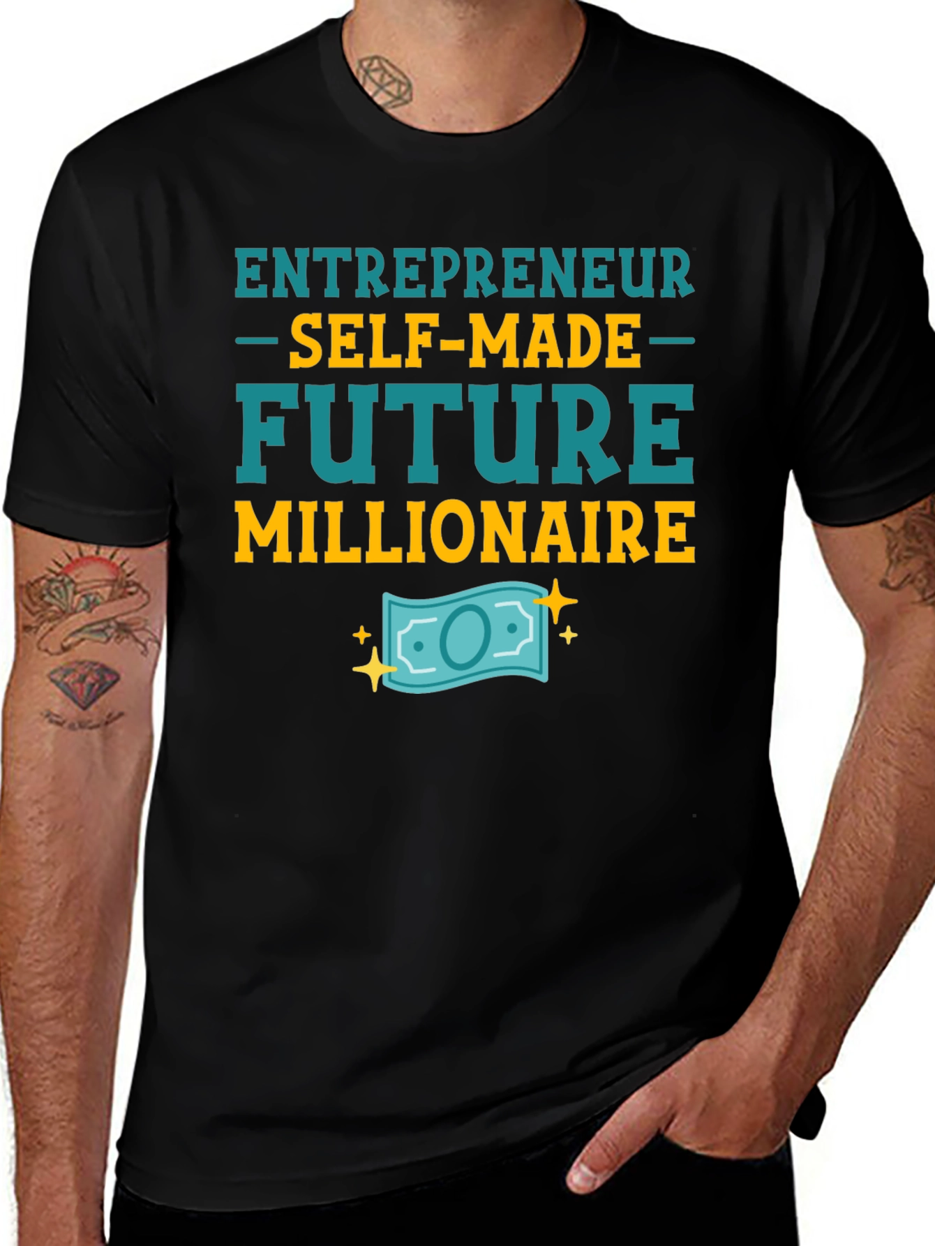 Entrepreneur Self-Made Future Millionaire T-Shirt