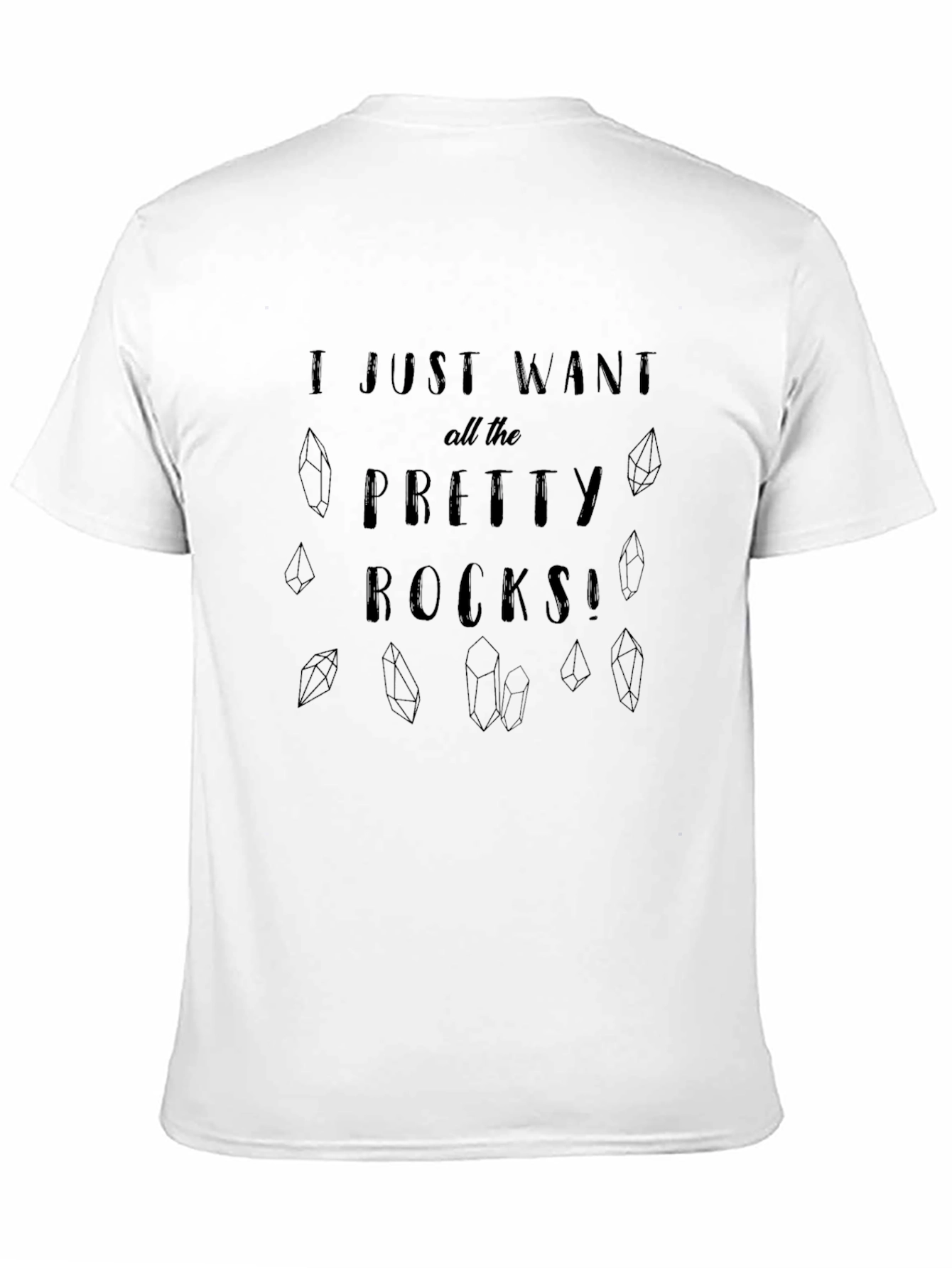 Pretty Rocks Graphic Tee - Mineral Collector T-Shirt