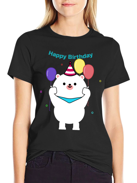 Happy Birthday Bear T-Shirt