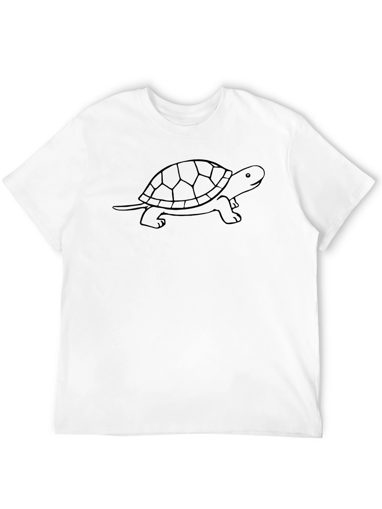 Turtle Graphic Black T-Shirt
