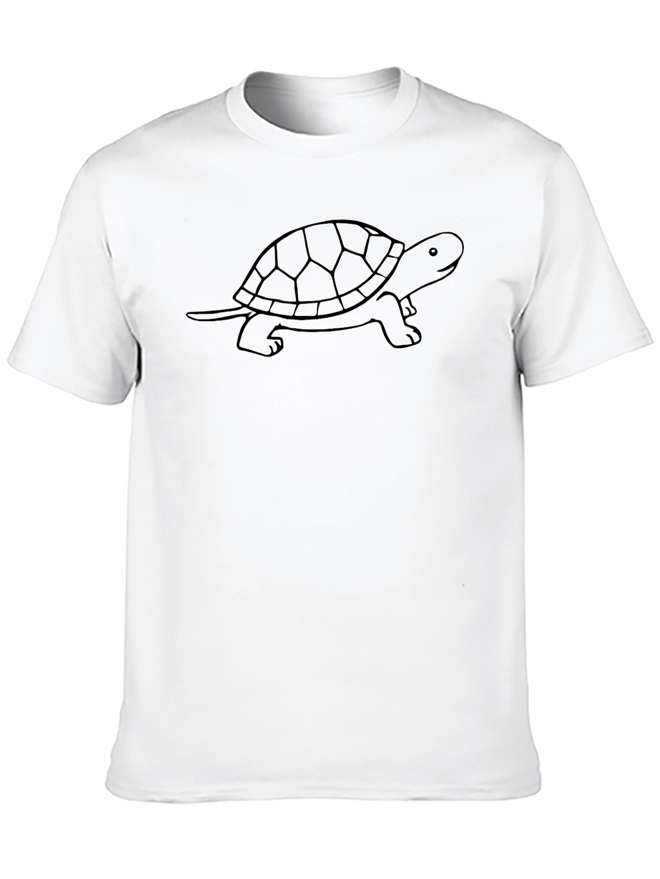 Turtle Graphic Black T-Shirt