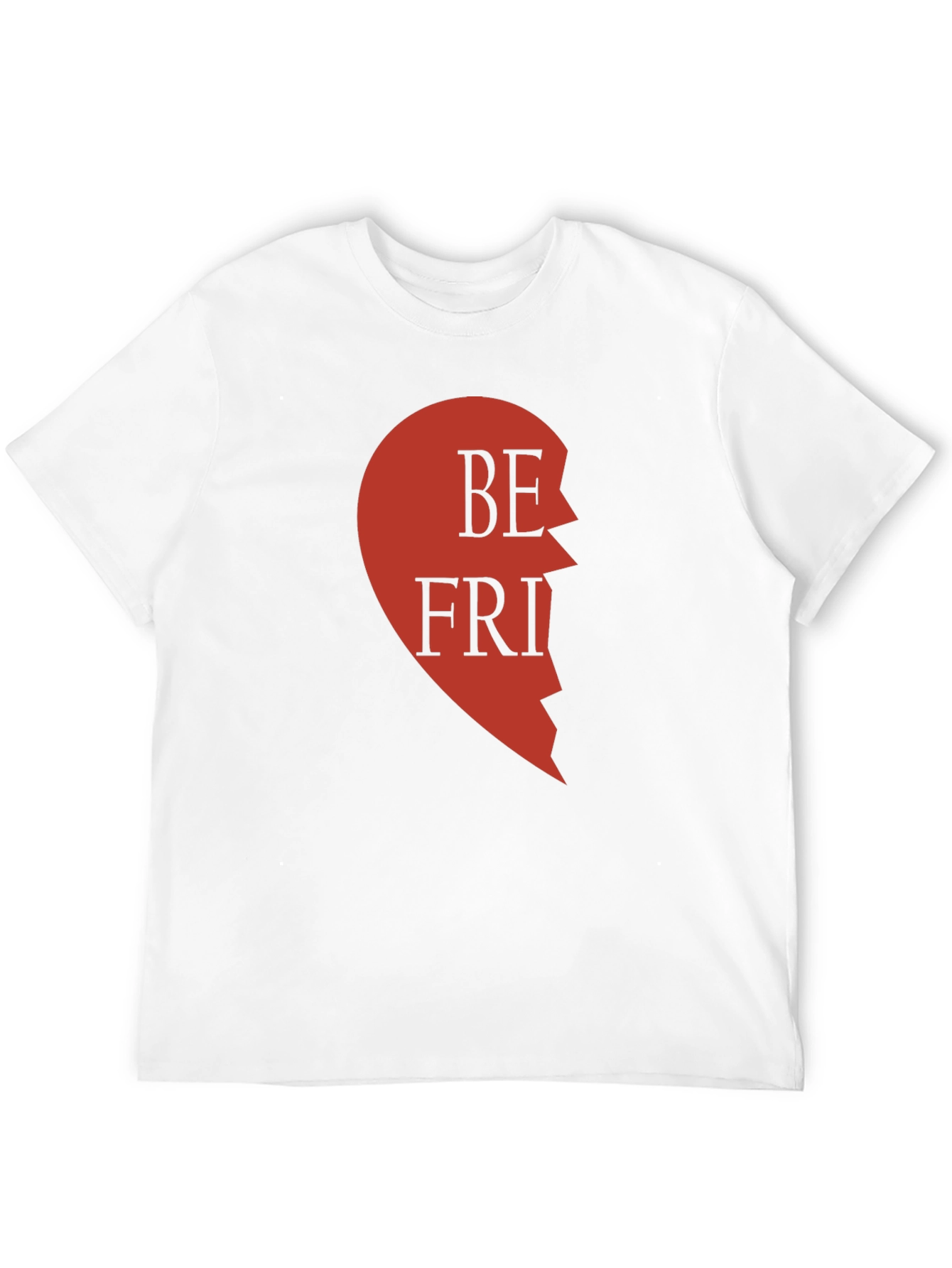 Best Friends Heart Graphic Tee