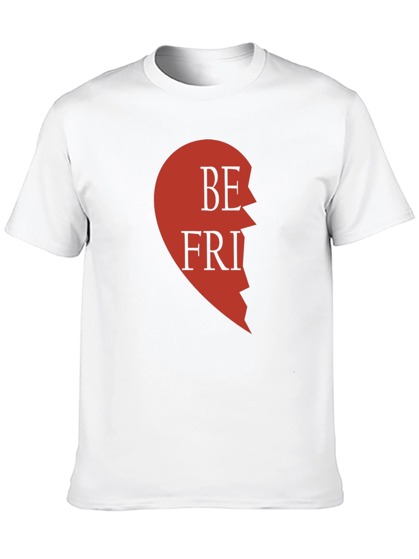 Best Friends Heart Graphic Tee