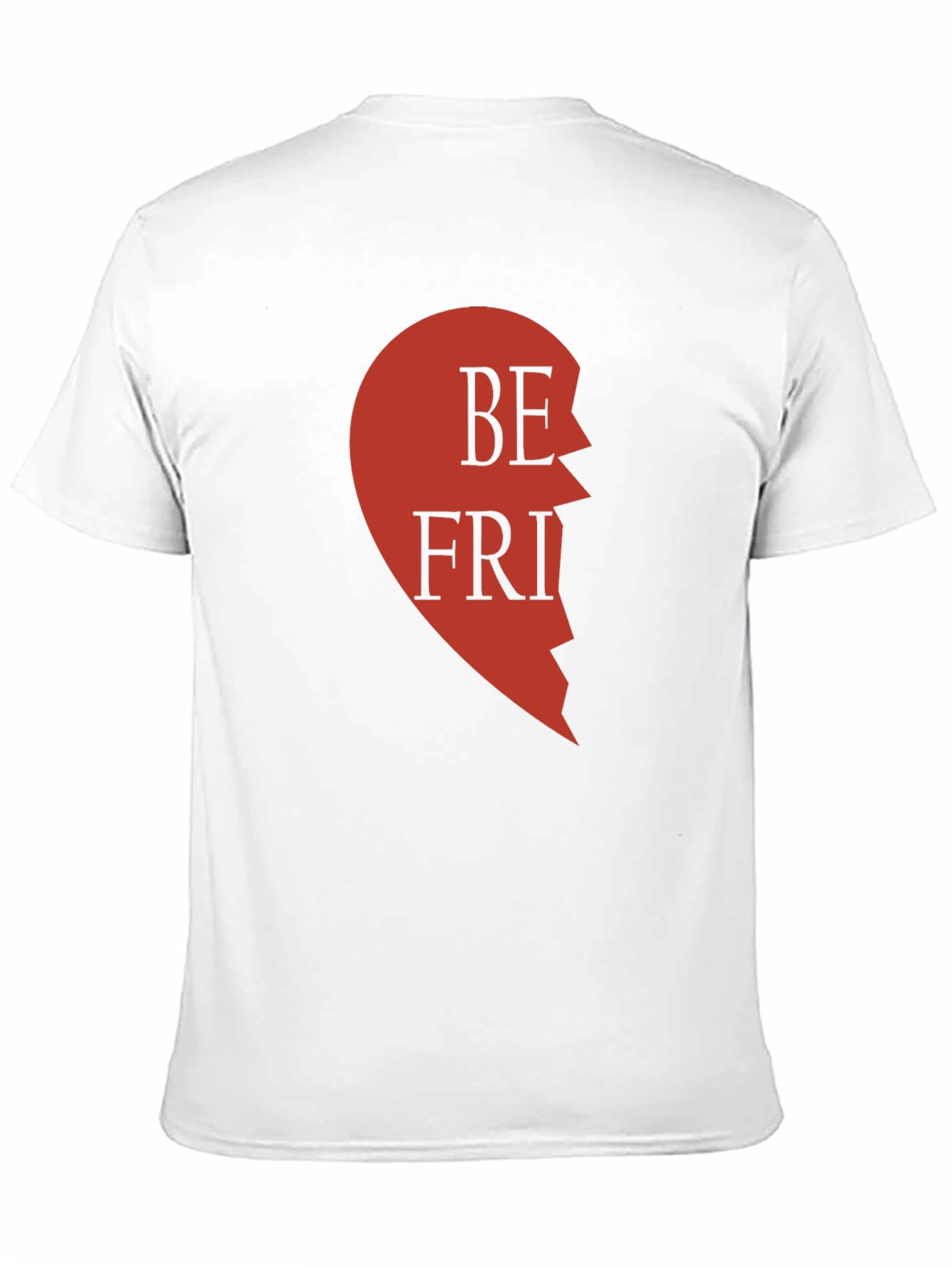 Best Friends Heart Graphic Tee