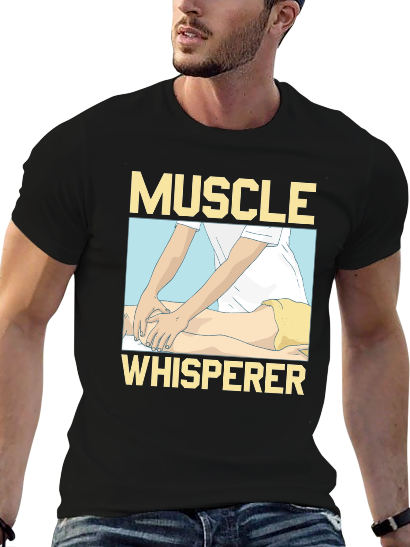Muscle Whisperer T-Shirt - Massage Therapy Tee