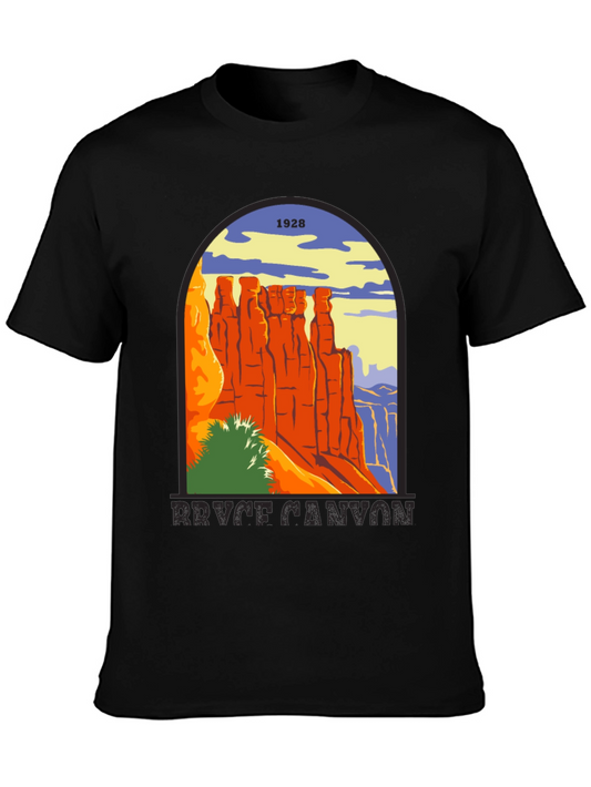Bryce Canyon 1928 Graphic Tee - Black