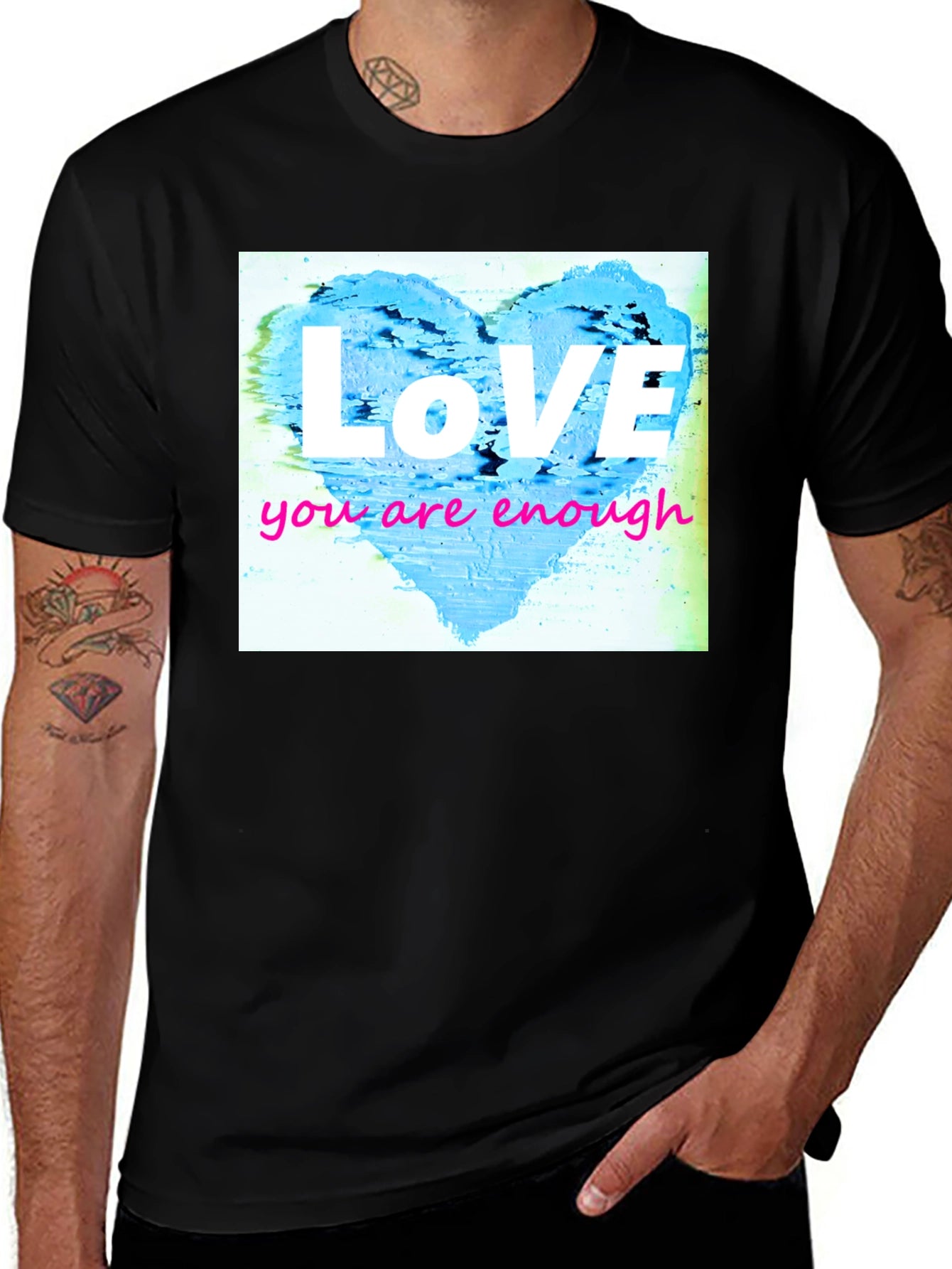 Love You Are Enough Graphic Tee