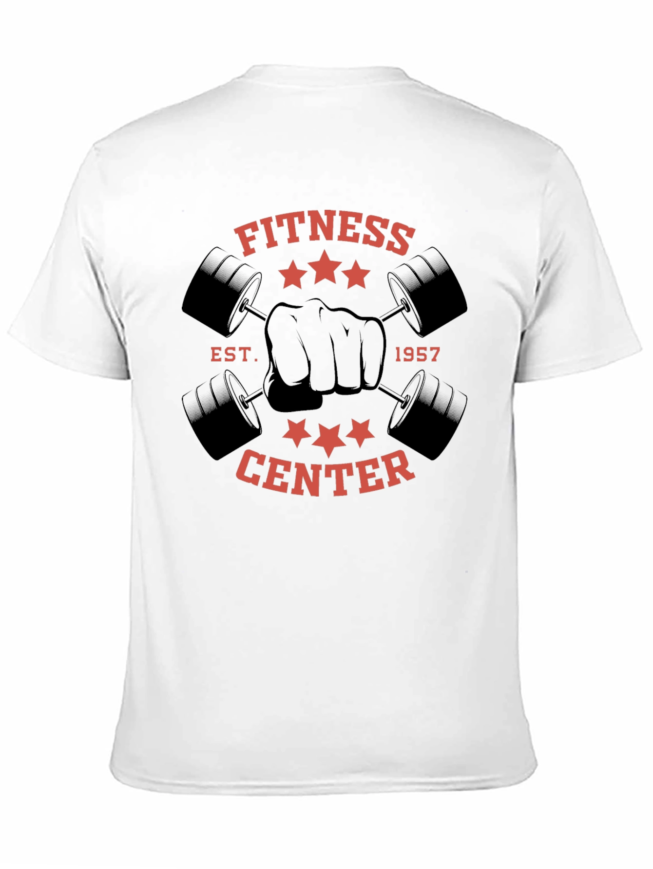 Fitness Center Graphic Tee - Workout Apparel