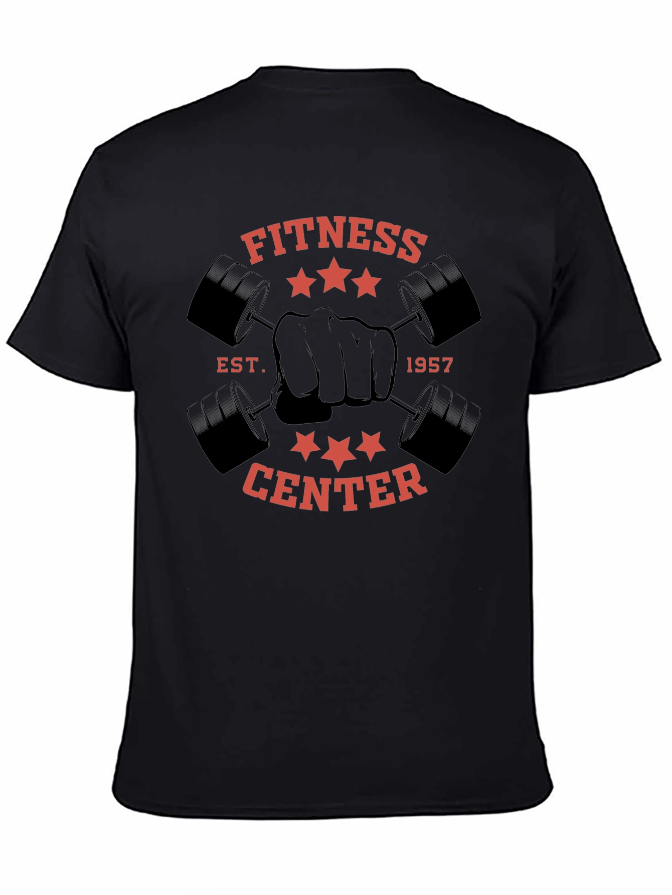 Fitness Center Graphic Tee - Workout Apparel