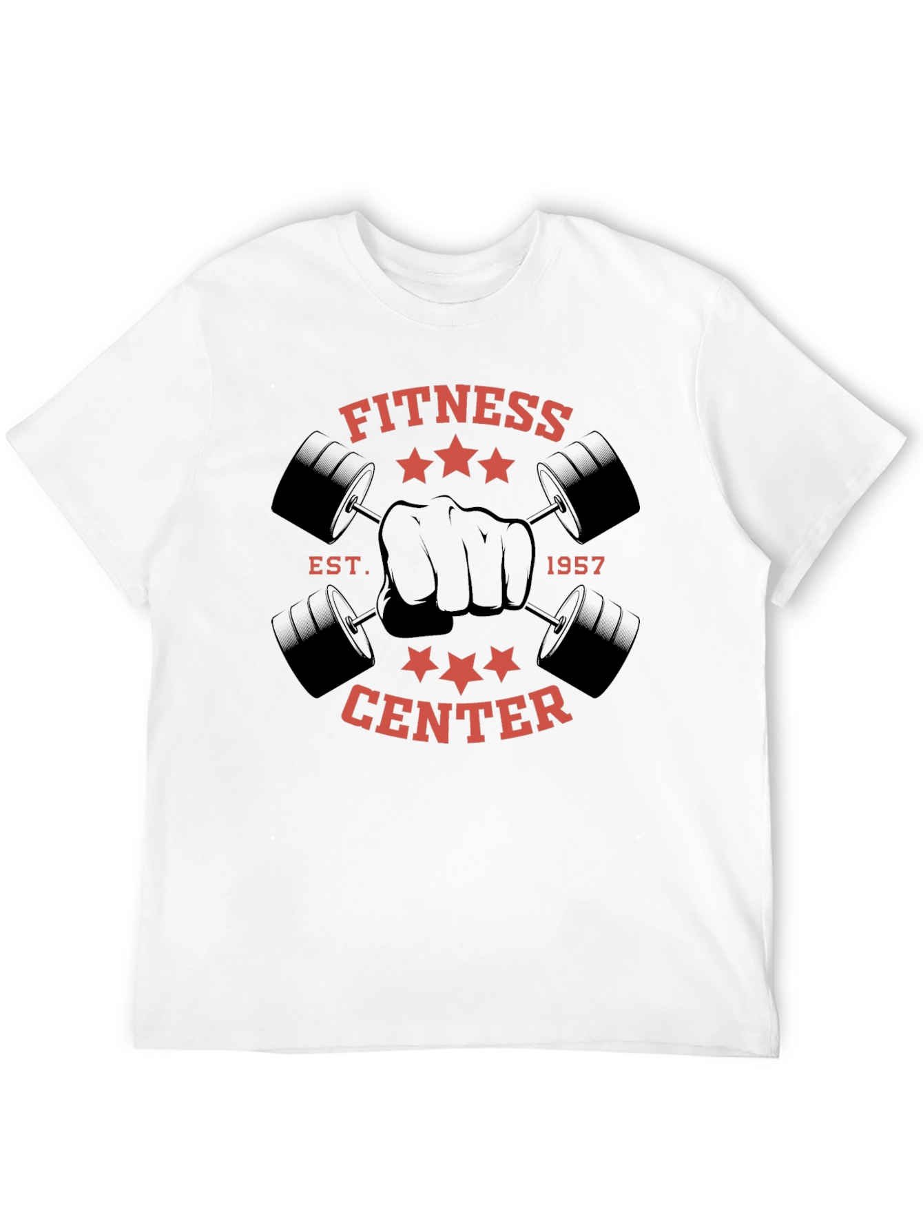 Fitness Center Graphic Tee - Workout Apparel