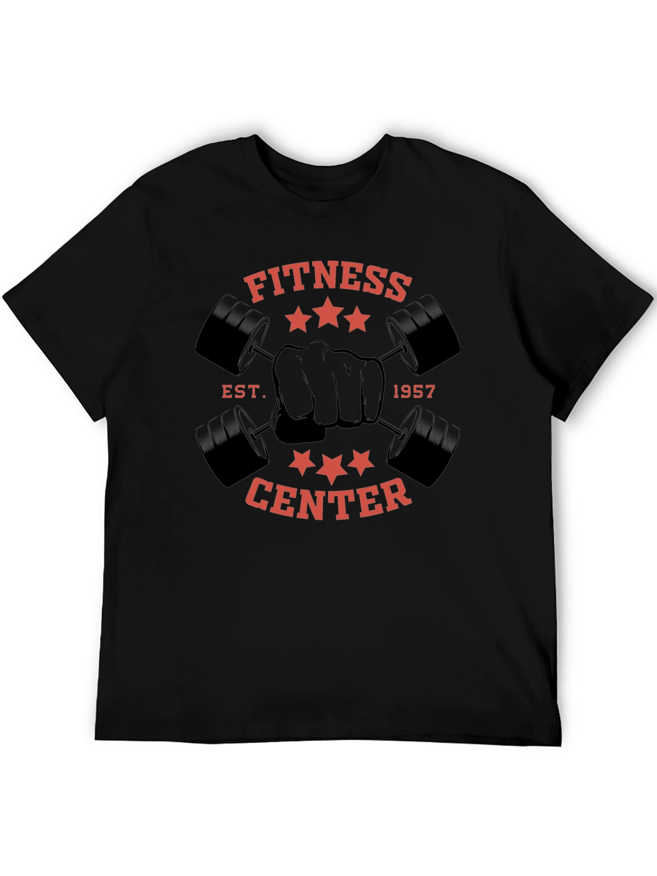 Fitness Center Graphic Tee - Workout Apparel