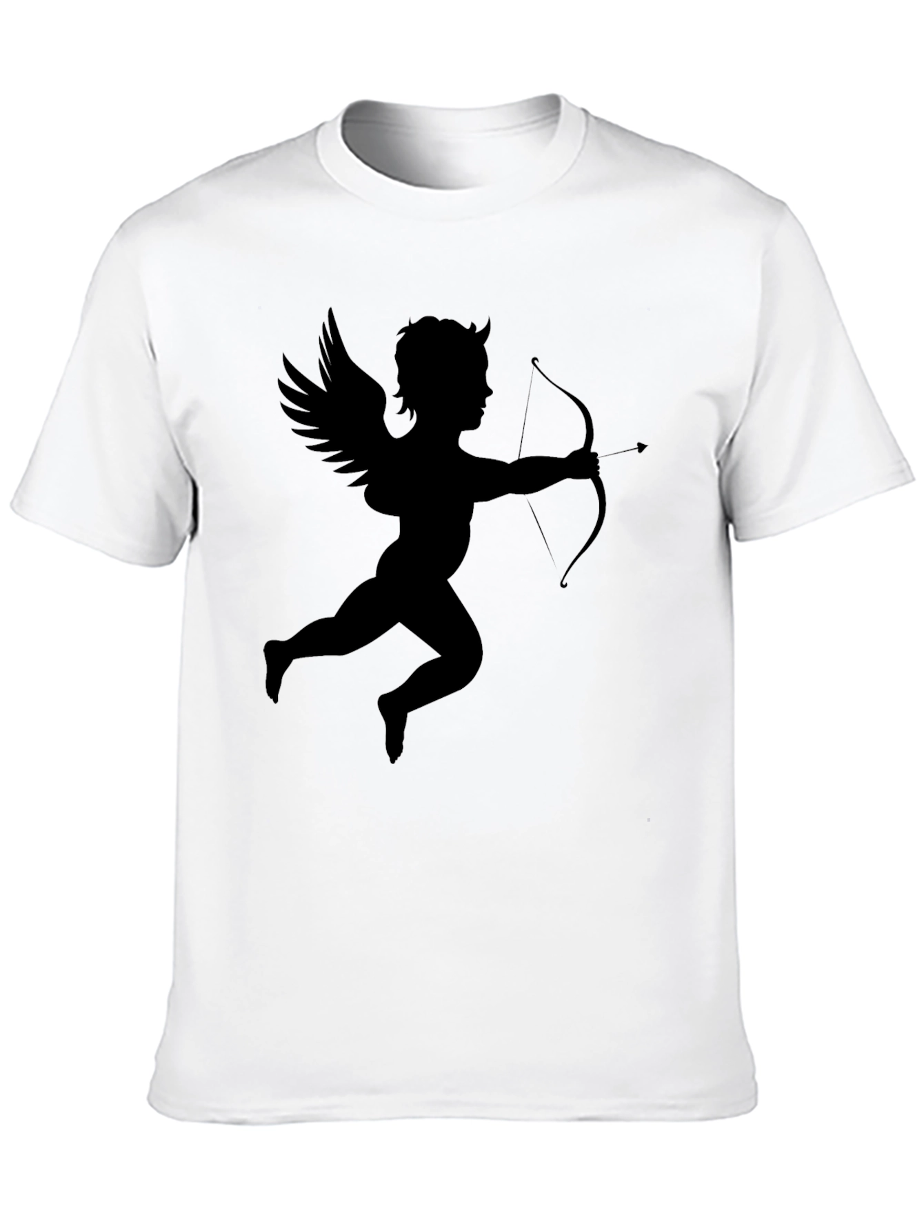 Cupid Graphic T-Shirt - Black