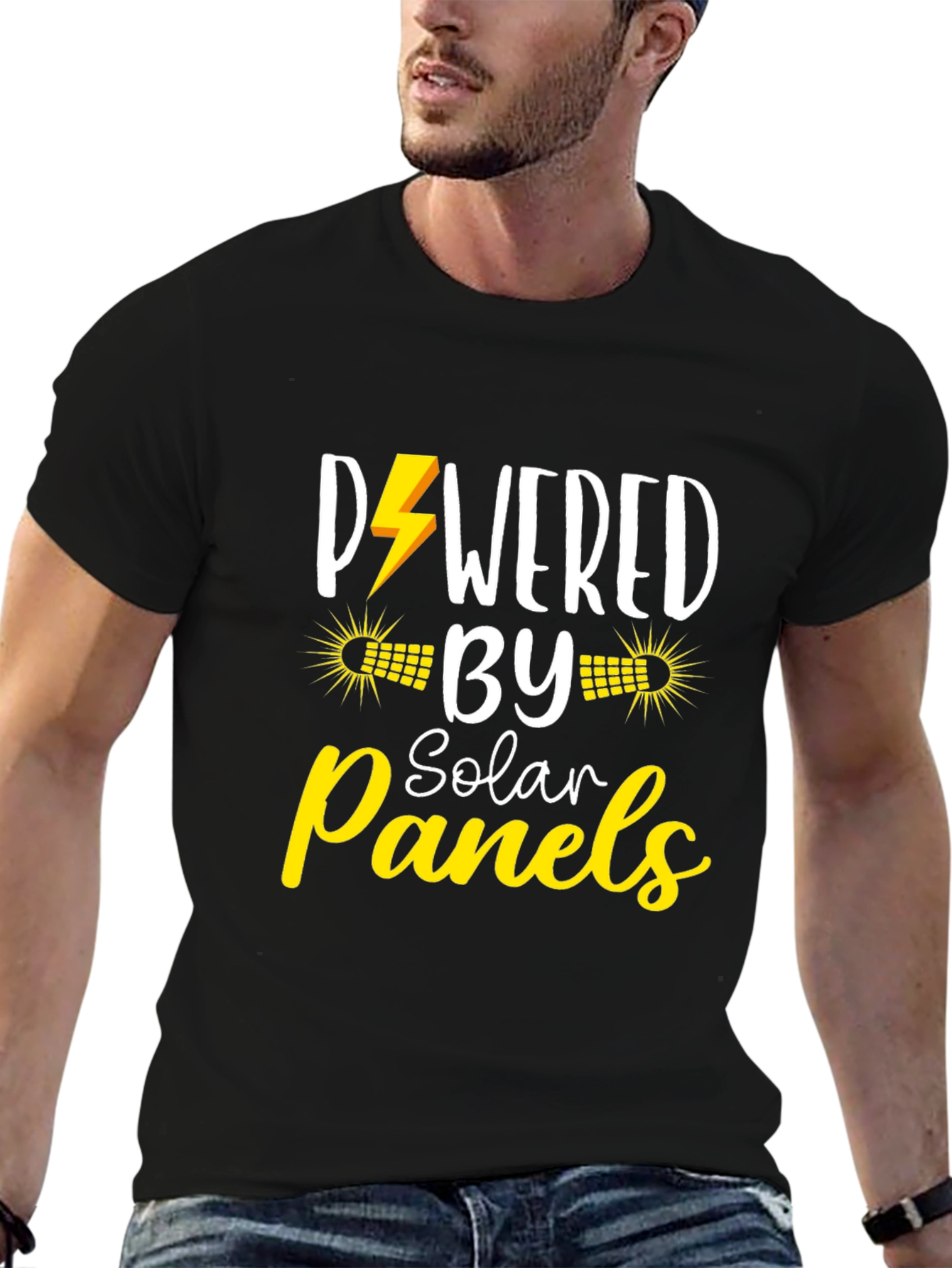 Powered by Solar Panels T-Shirt