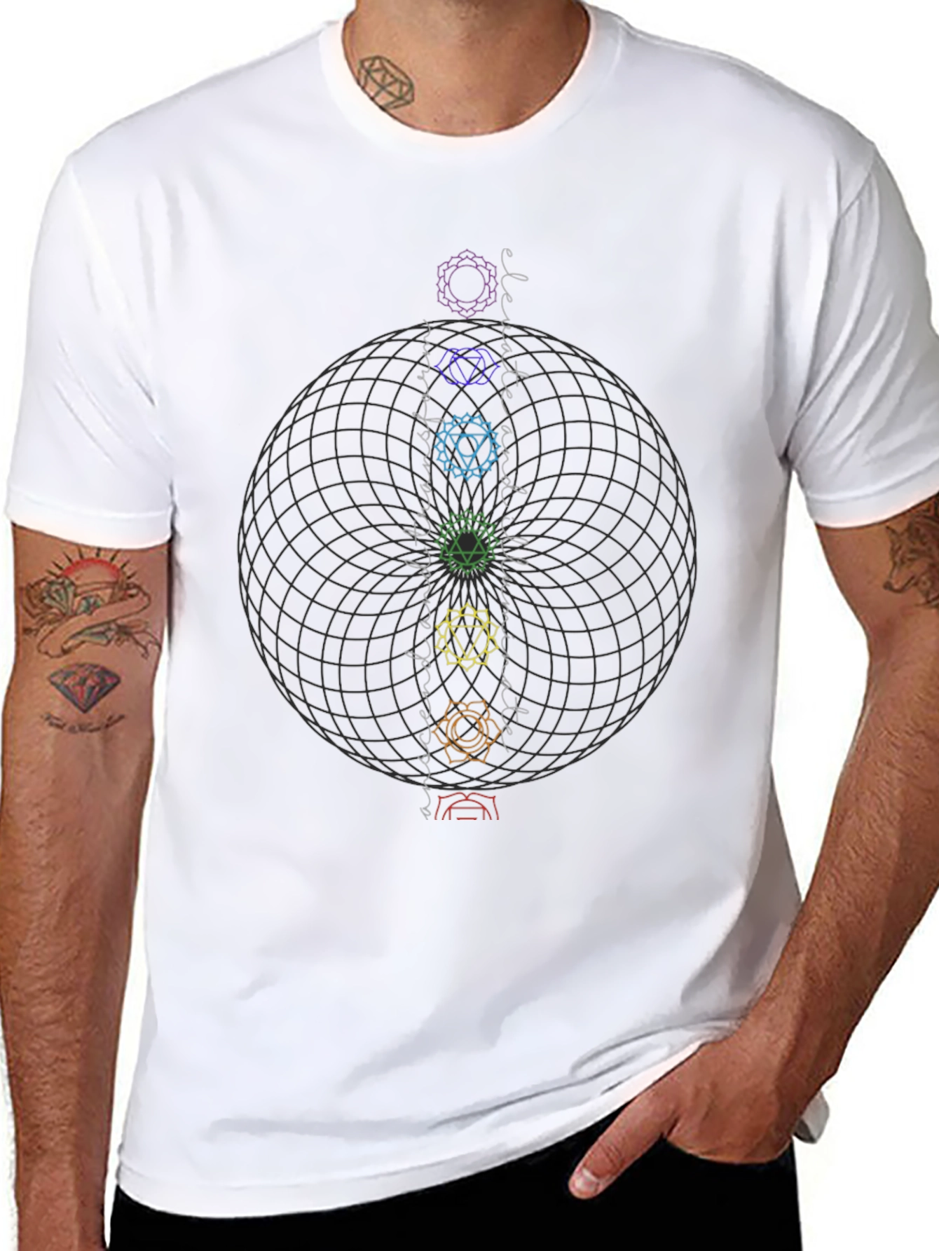 Chakra Energy T-Shirt - Meditate in Style