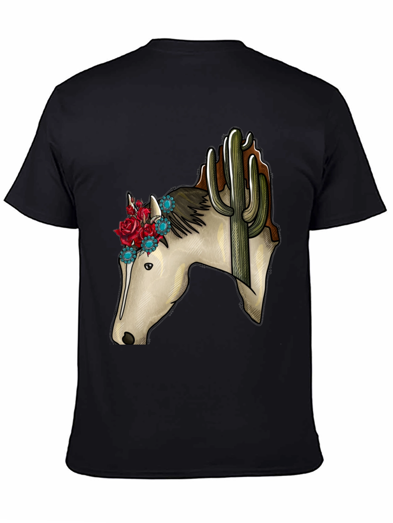 Horse & Cactus Graphic Tee