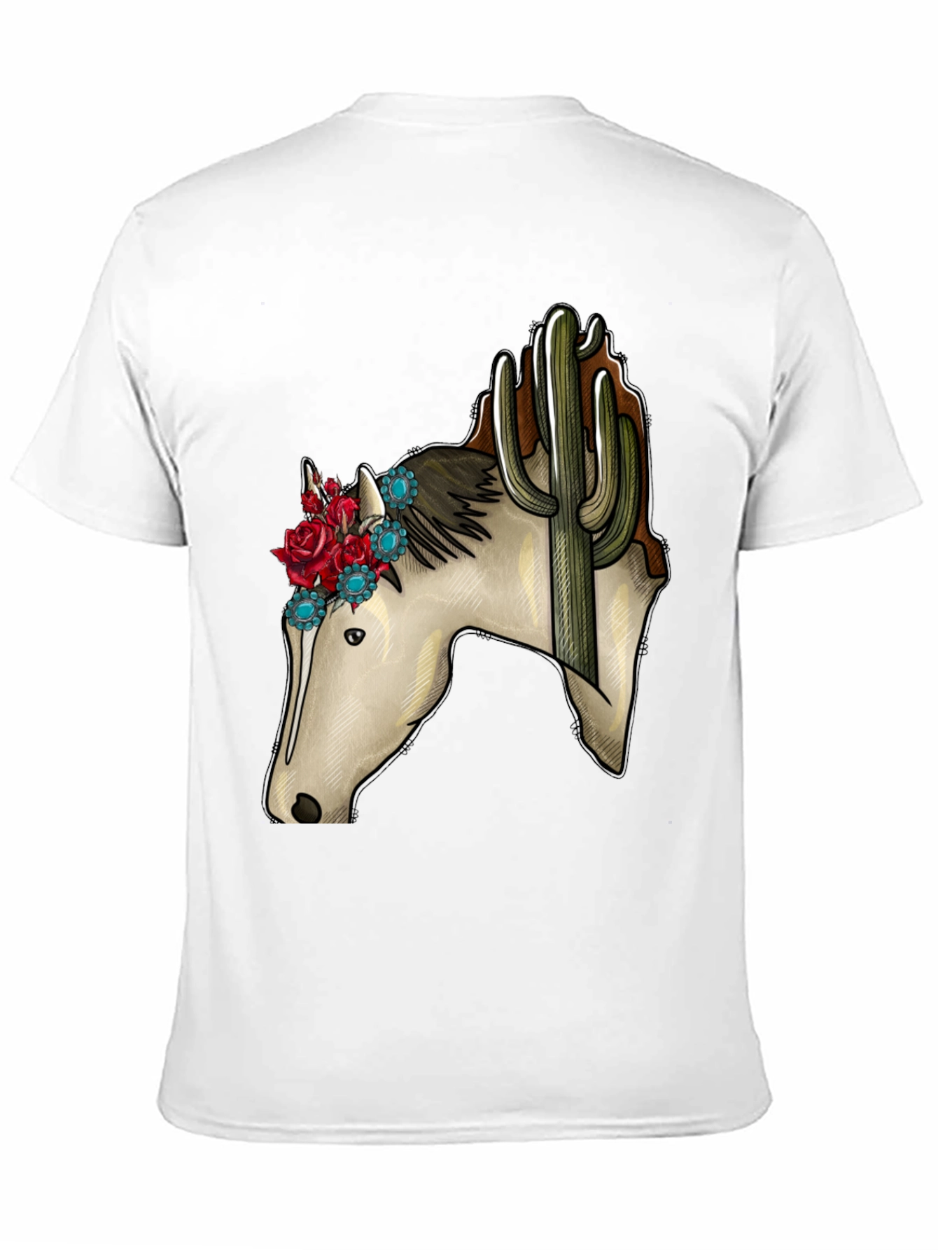 Horse & Cactus Graphic Tee