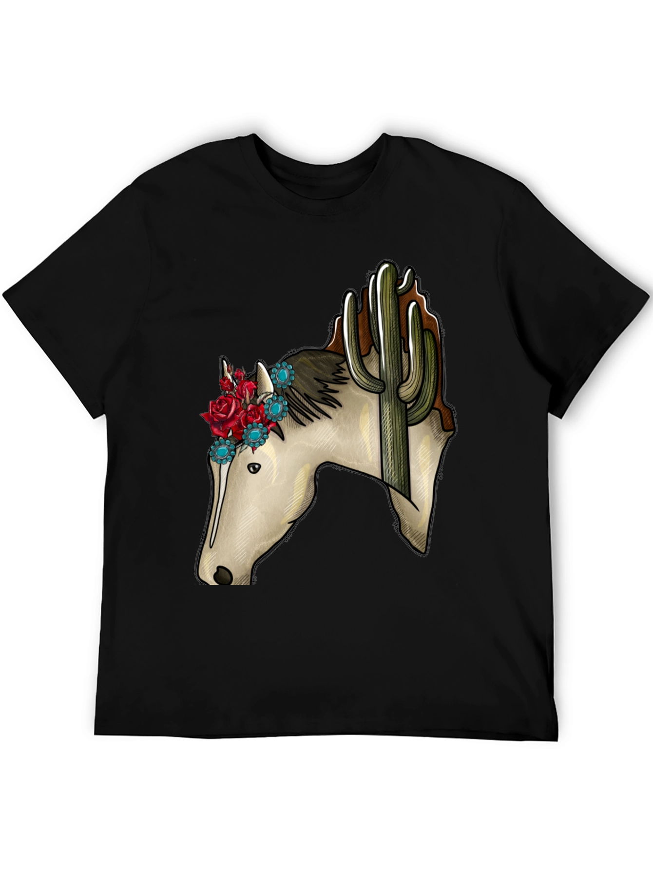 Horse & Cactus Graphic Tee