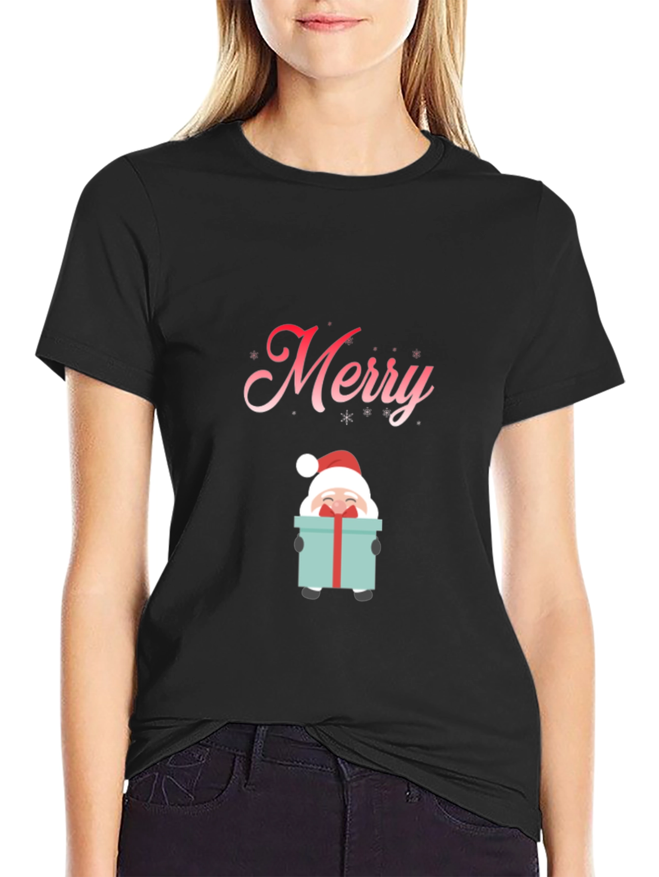 Merry Santa Gift T-Shirt