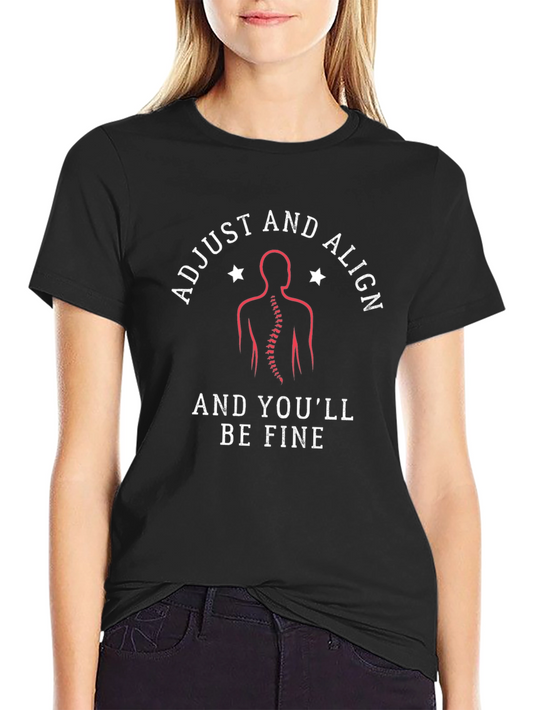 Adjust and Align Spine T-Shirt